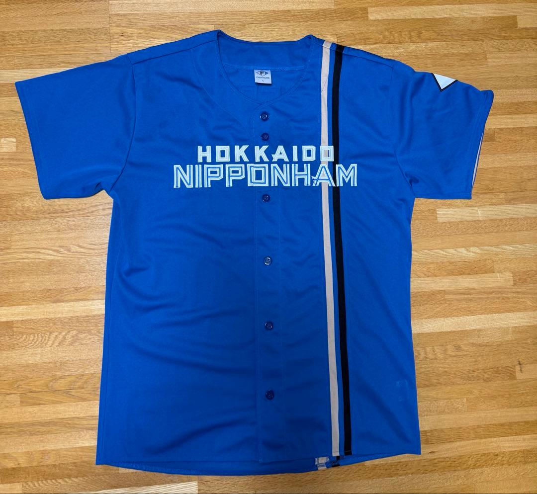 日本ハム　ファイターズ　直筆サイン入り　ビジター　ユニフォーム　池田隆英