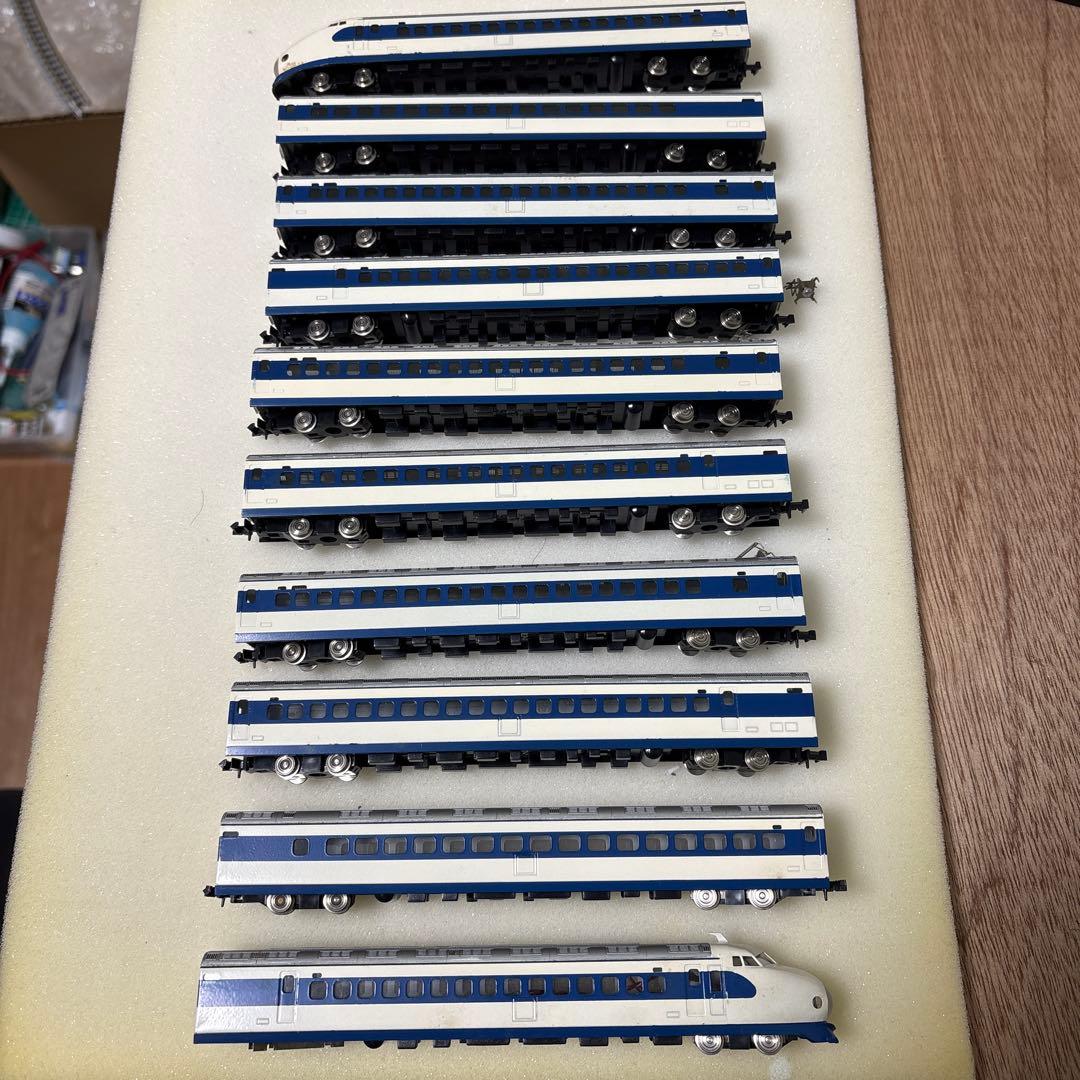 【ジャンク】エンドウ　0系　金属製　10両