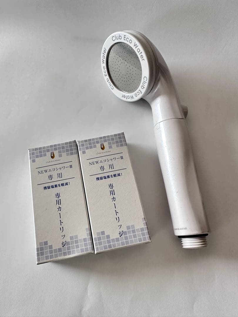 NEWエコシャワーIII ポタポタクラブ　シャワーヘッド&カートリッジ