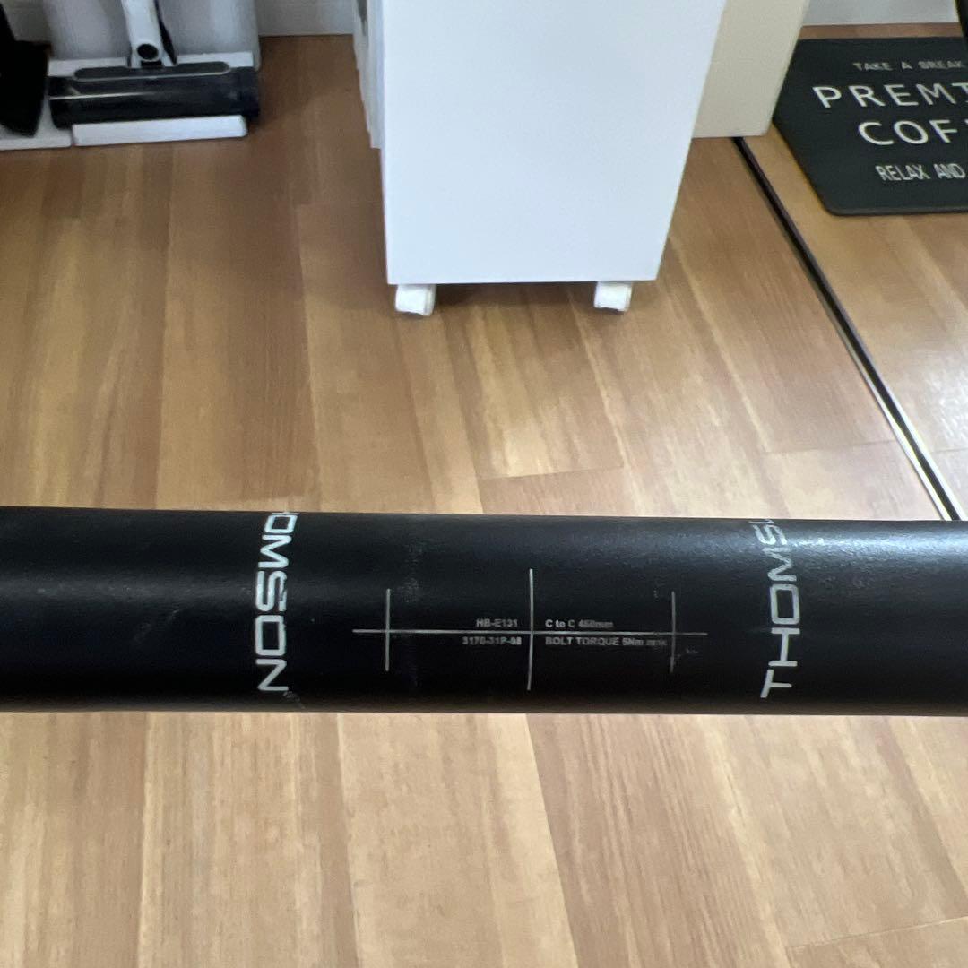 トムソン　ドロップハンドル　幅広　黒