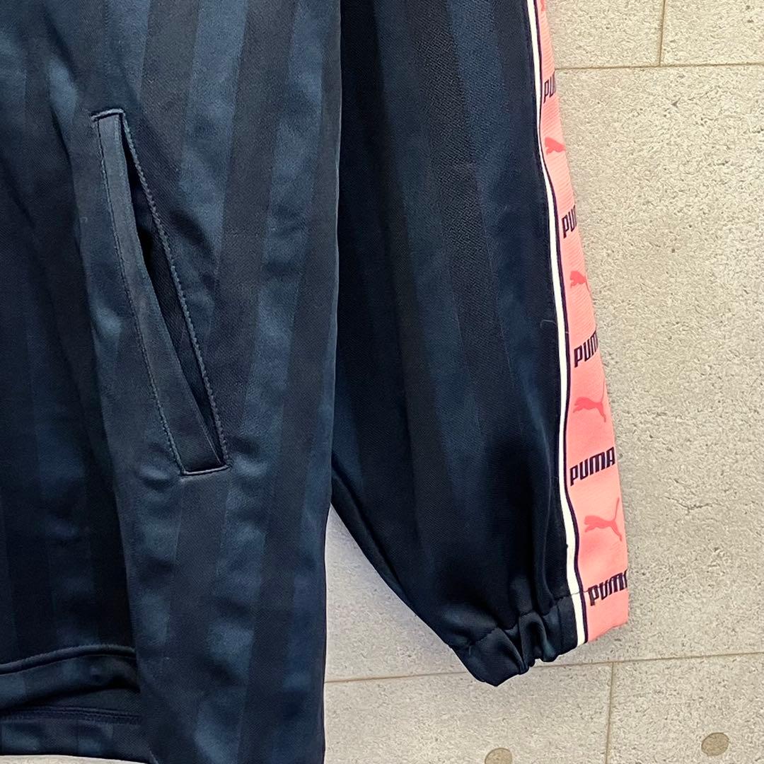 PUMA プーマ ジャージジャケット トラックトップ メンズ SS 紺