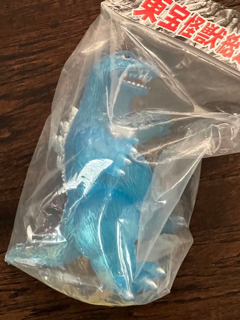 サンガッツ本舗　東宝怪獣総進撃 鈴木製作所 スズキンゴジ　緑　クリアブルーset