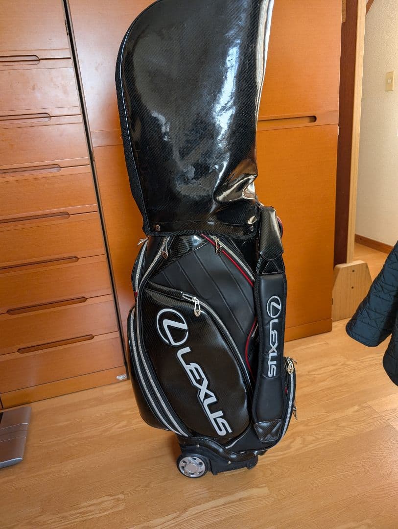 希少！　キャスター付き　LEXUS　✕　Admiral　キャディーバック