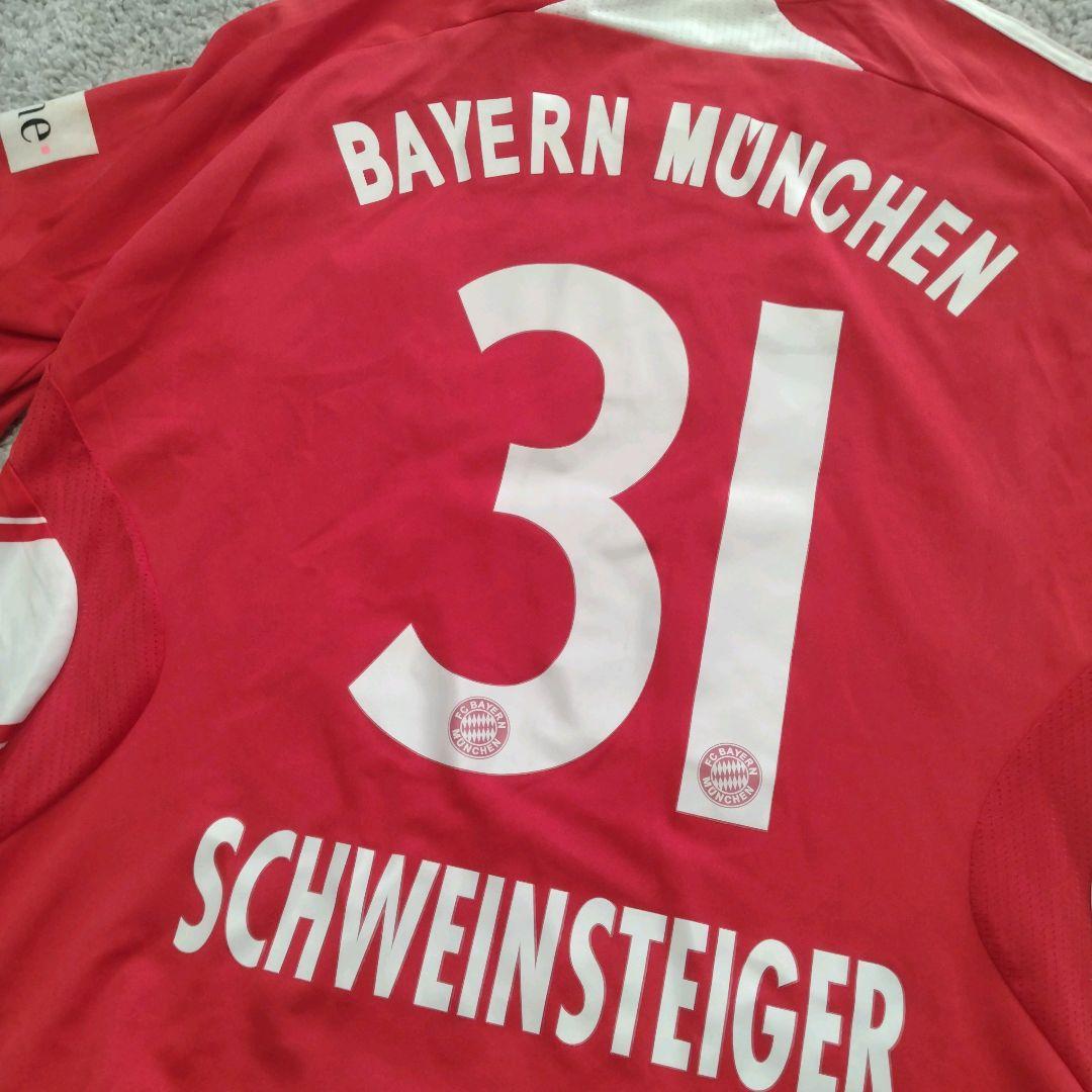 adidas　07s バイエルンミュンヘン　シュバインシュタイガー　ユニフォーム