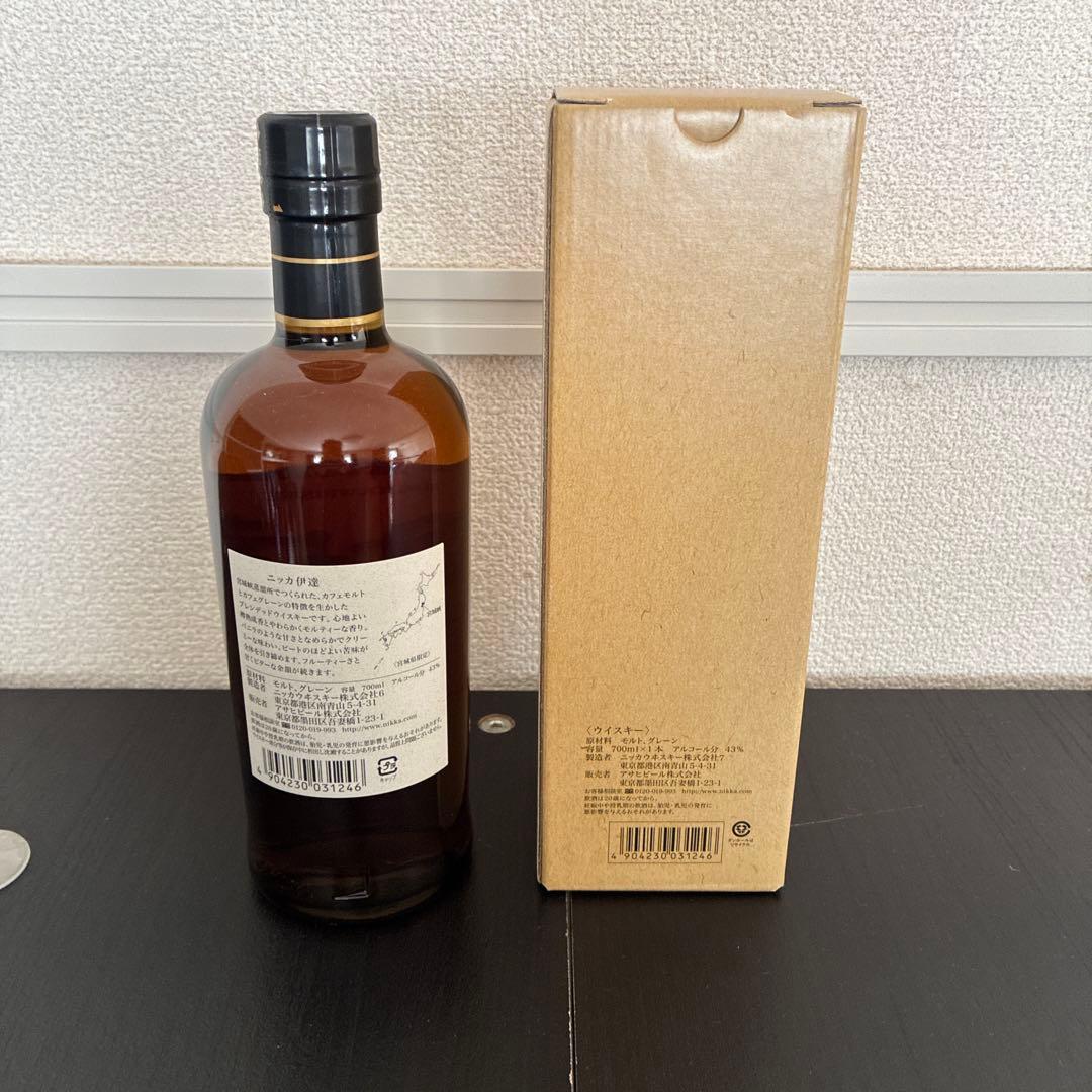 伊達ウイスキー DATE 700ml 箱入り