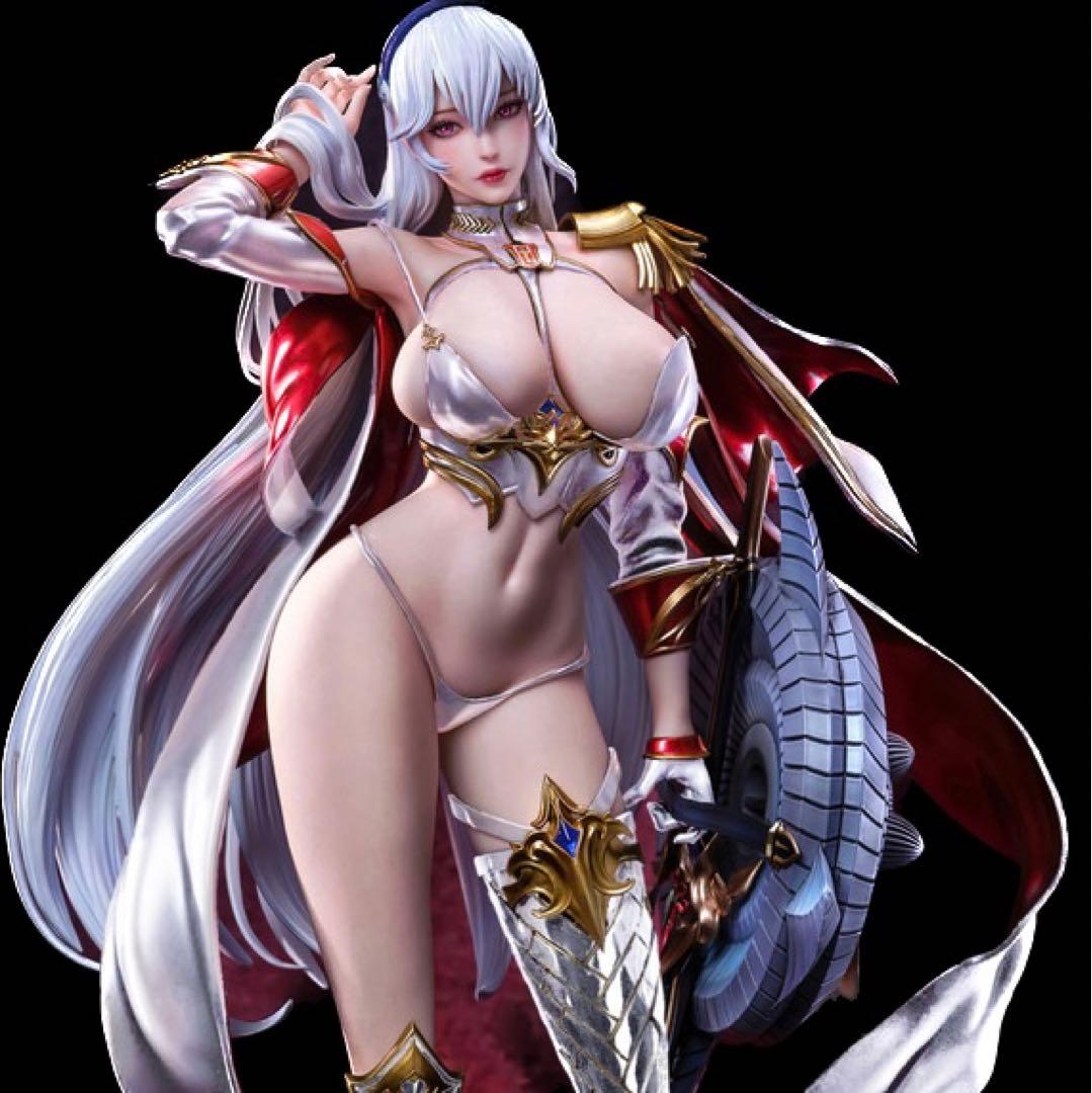 限定ホワイトver. セルベリア・ブレス　海外ガレージキット　スタチュー