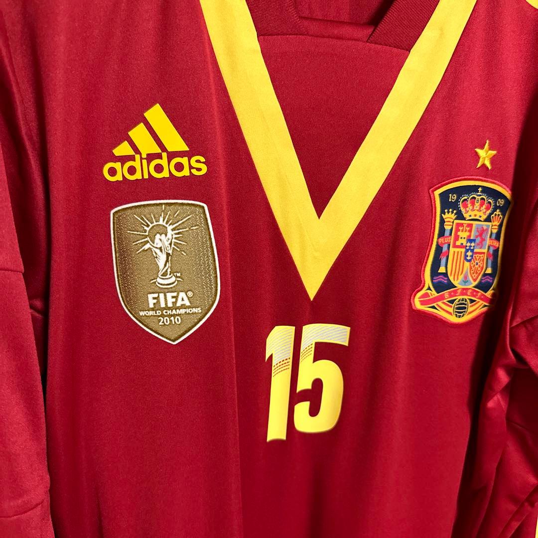 セルヒオ・ラモス　ユニフォーム　スペイン代表　支給　長袖　レアルマドリード