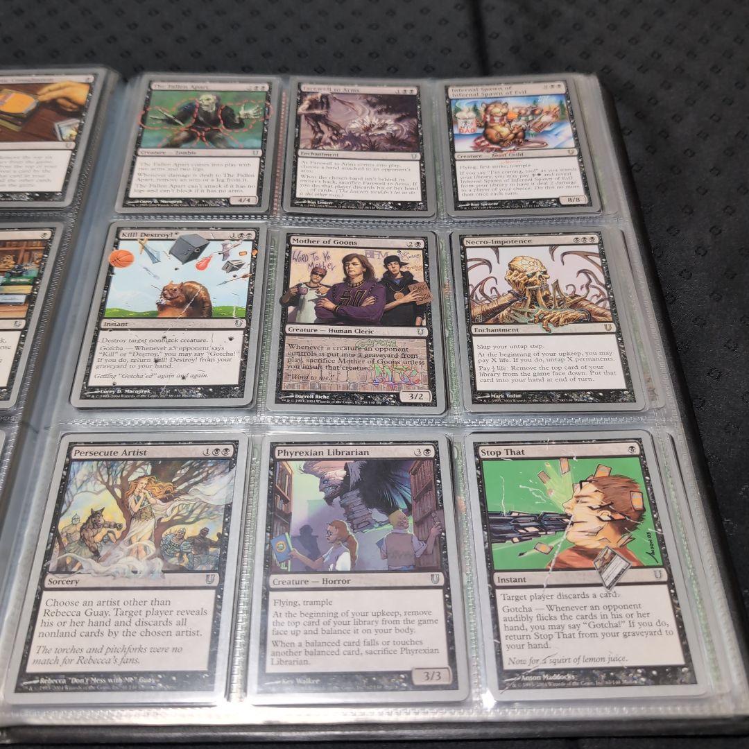 MTG　アンヒンジド　コンプリート　コンプ 141枚　オマケ付き