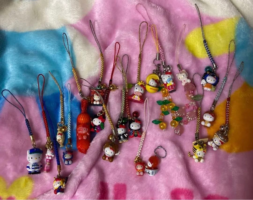 サンリオ ハローキティ ご当地キティ ストラップ 根付