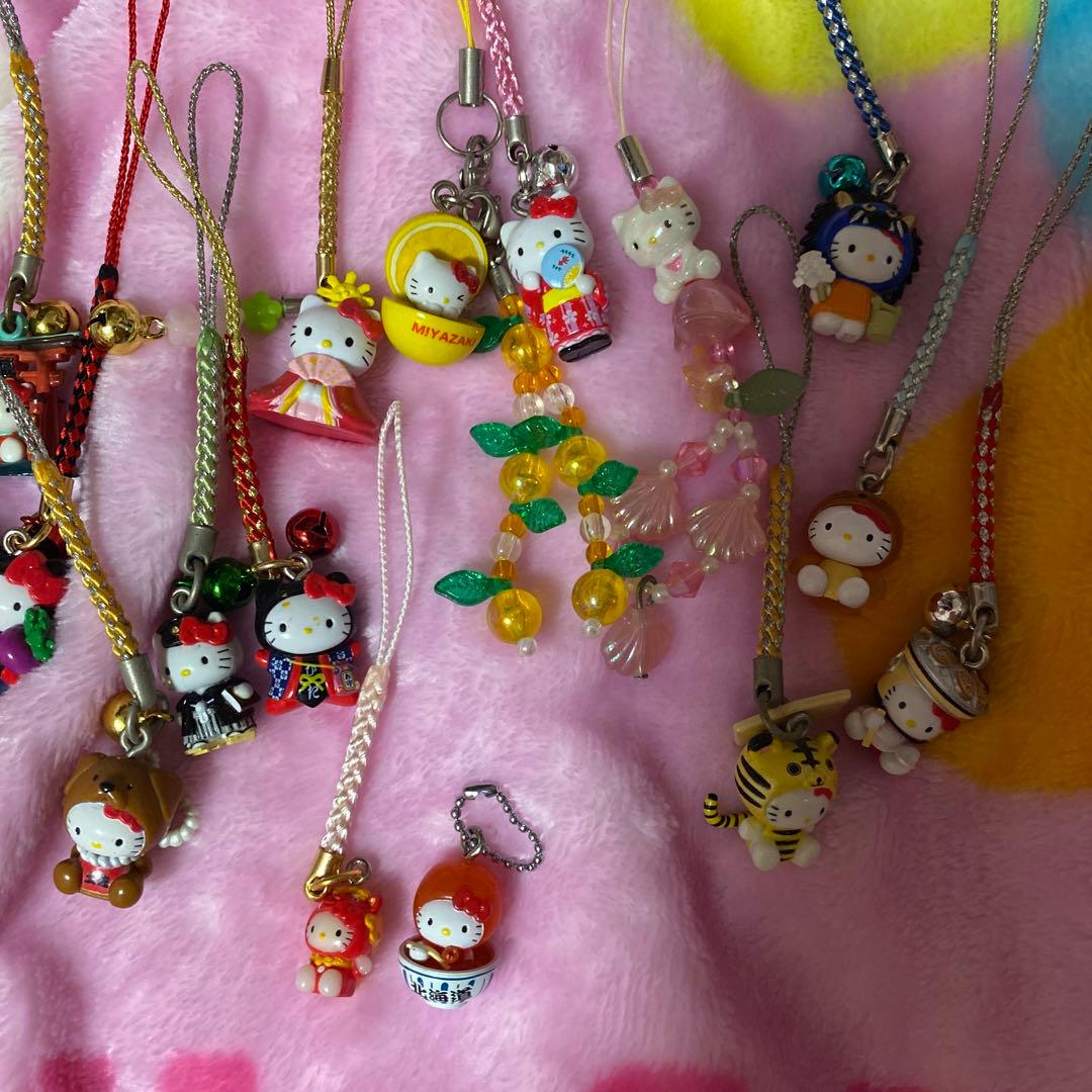 サンリオ ハローキティ ご当地キティ ストラップ 根付