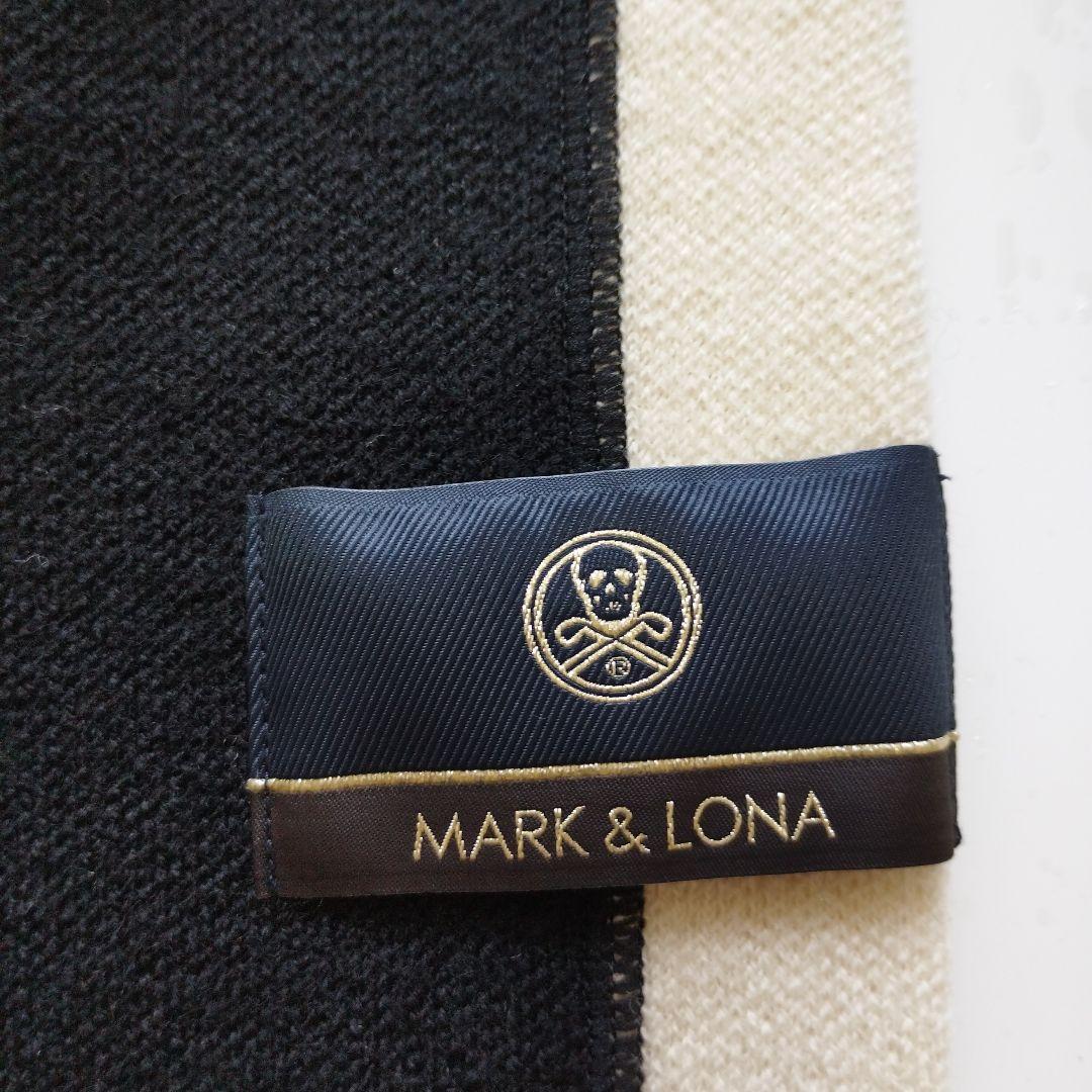 極美品　マークアンドロナ 近年 XLサイズ　バイカラー クルーネック　セーター