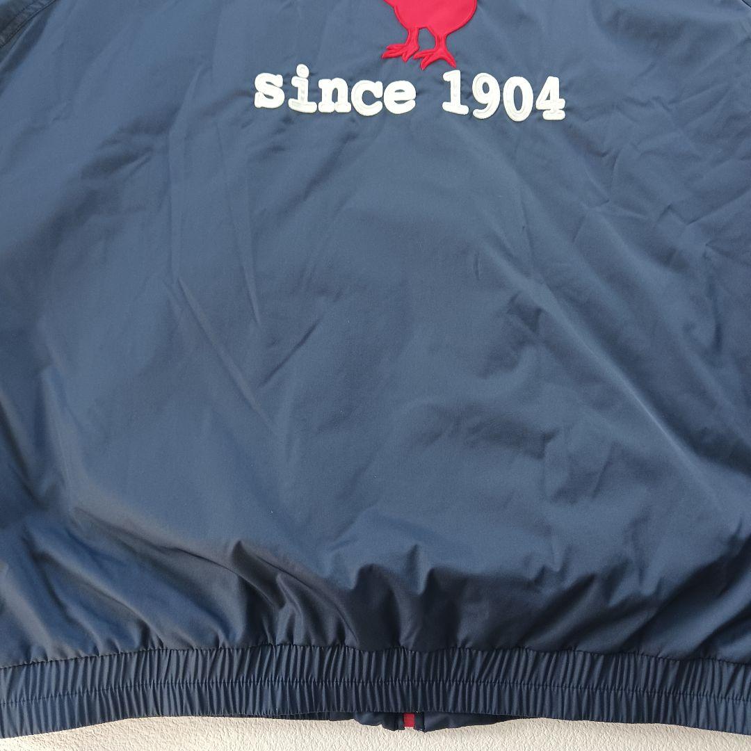 カンタベリー　ジップアップジャンパー　ブルゾン　キウイ　ロゴ刺繍　3L　ラグビー