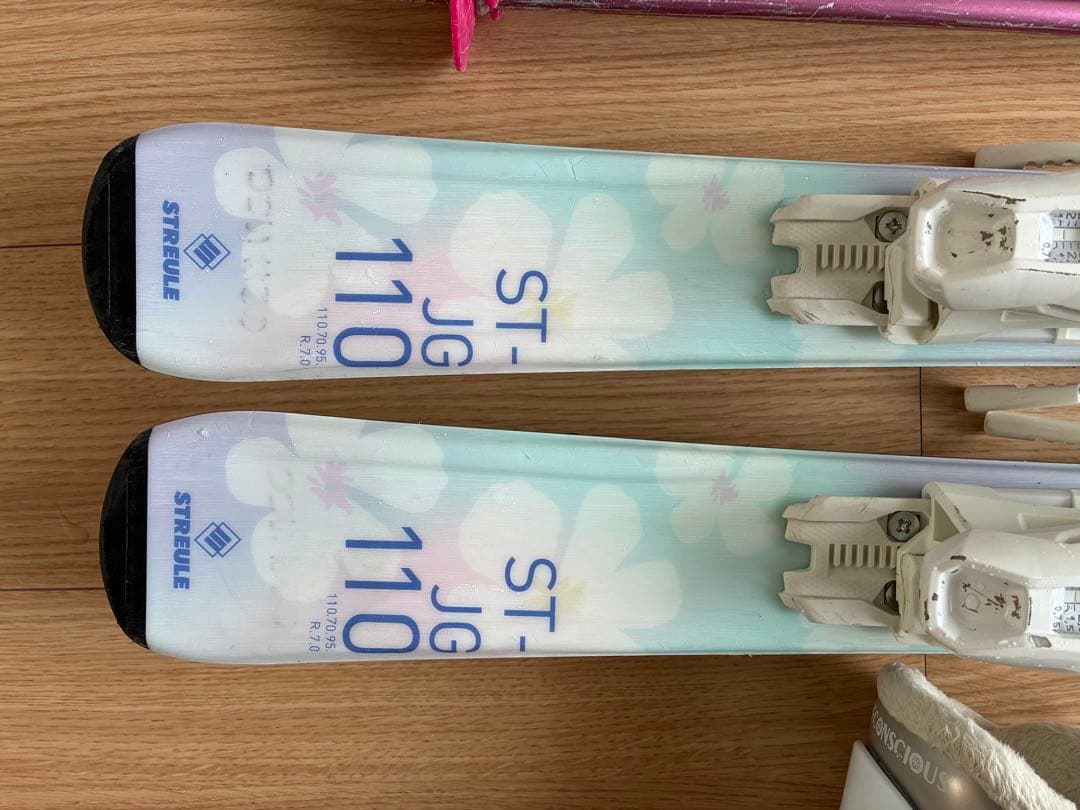 STREULE ジュニアスキー5点セット レディース 女の子 キッズ