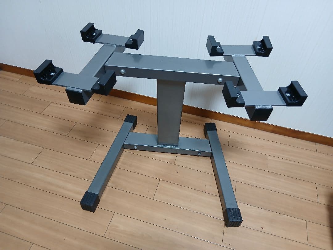 NUOBELLフレックスベル 可変式ダンベル 32kg 4Kg刻み スタンド/台