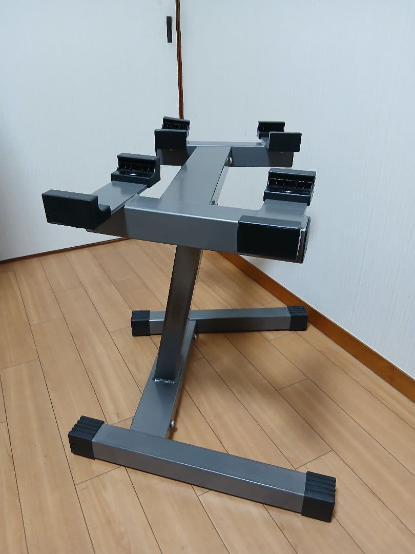 NUOBELLフレックスベル 可変式ダンベル 32kg 4Kg刻み スタンド/台