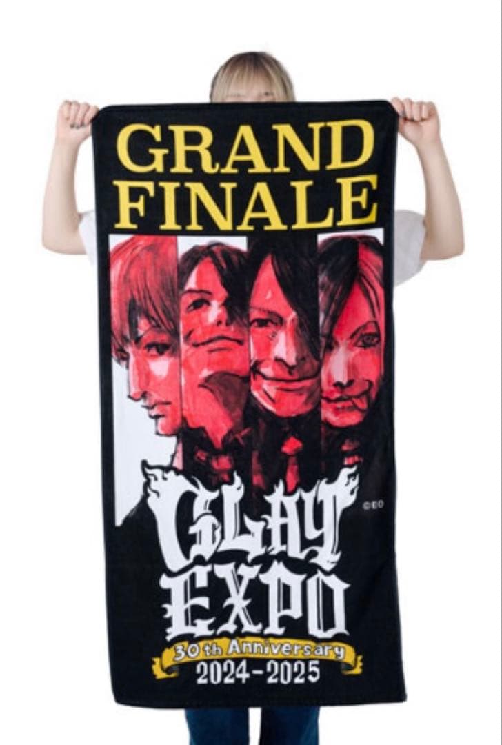 GLAY EXPO ビッグタオル 尾田栄一郎作 グレイ30周年