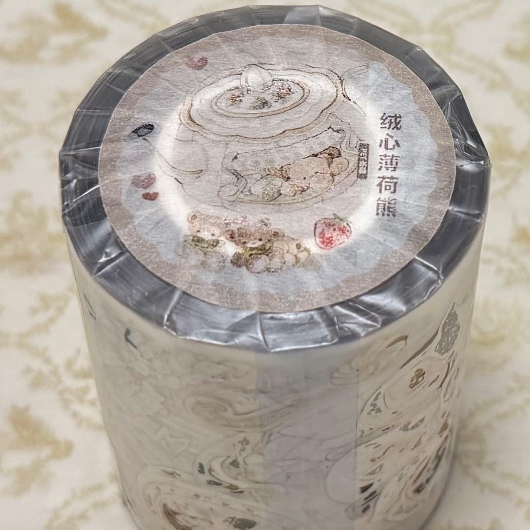 海外 PETテープ マスキングテープ くまさん