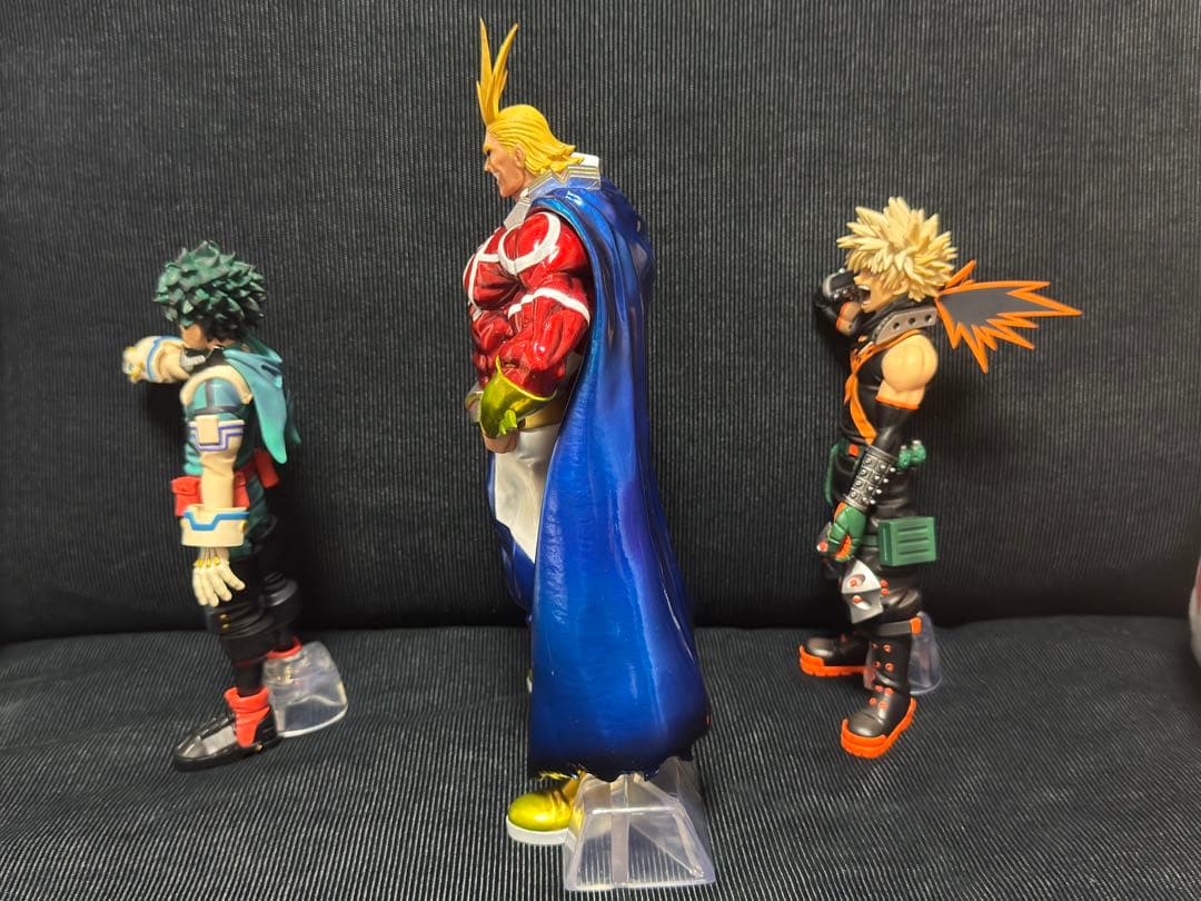 ヒロアカ　一番くじ　緑谷出久　爆豪勝己　オールマイト　ラストワン　フィギュア