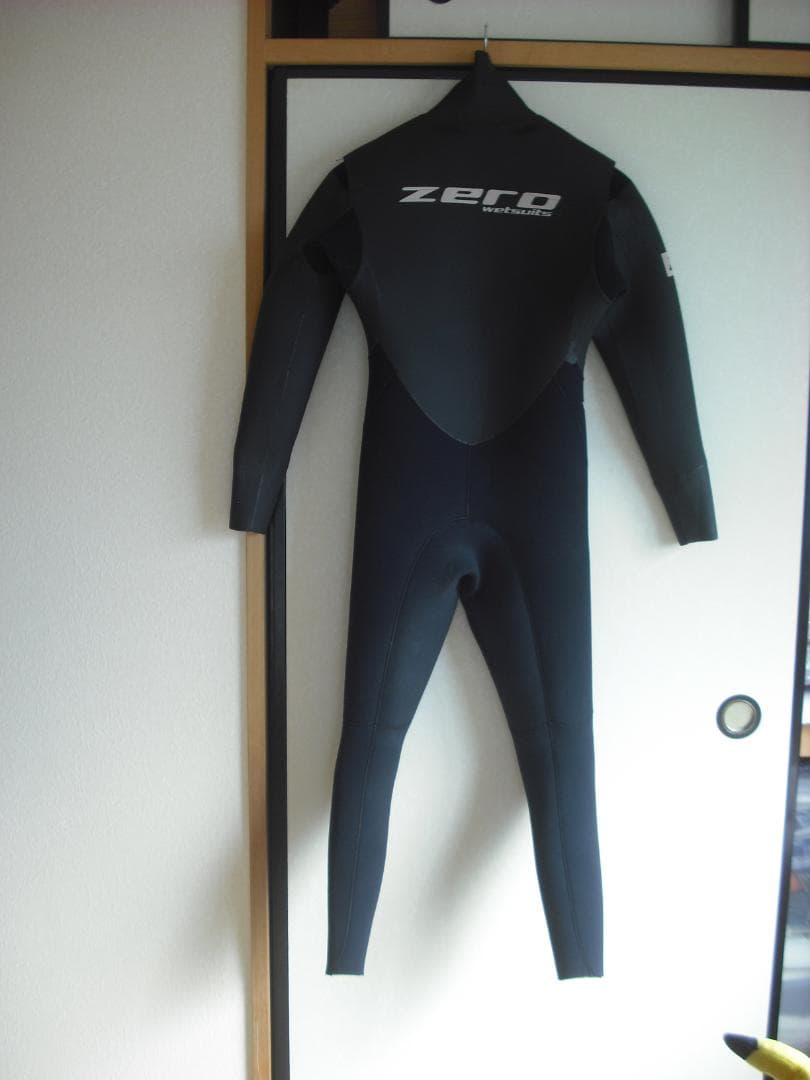 【使用感少なめ】ZERO　5X3セミドライ　ウエットスーツ　M～ML相当