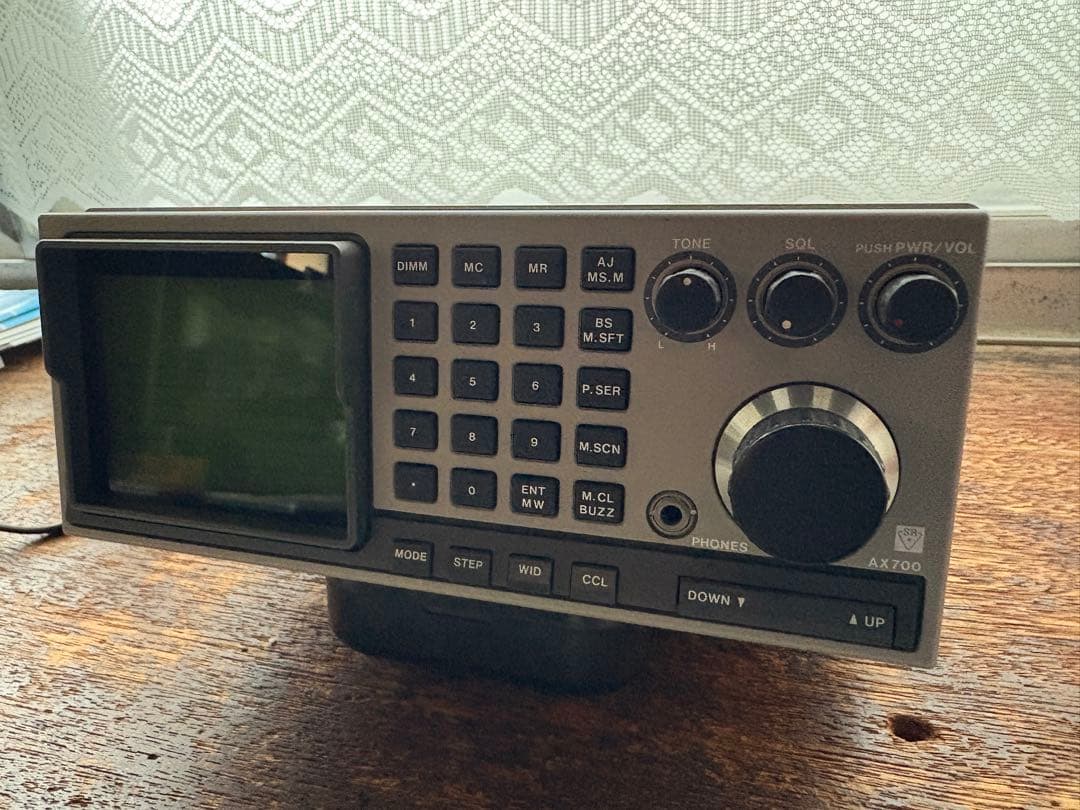 値下げ中　希少STANDARD AX700B 受信機 50-905MHz元箱付