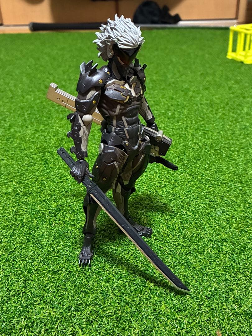 リボルテック　雷電　雷電風カスタムヘッド