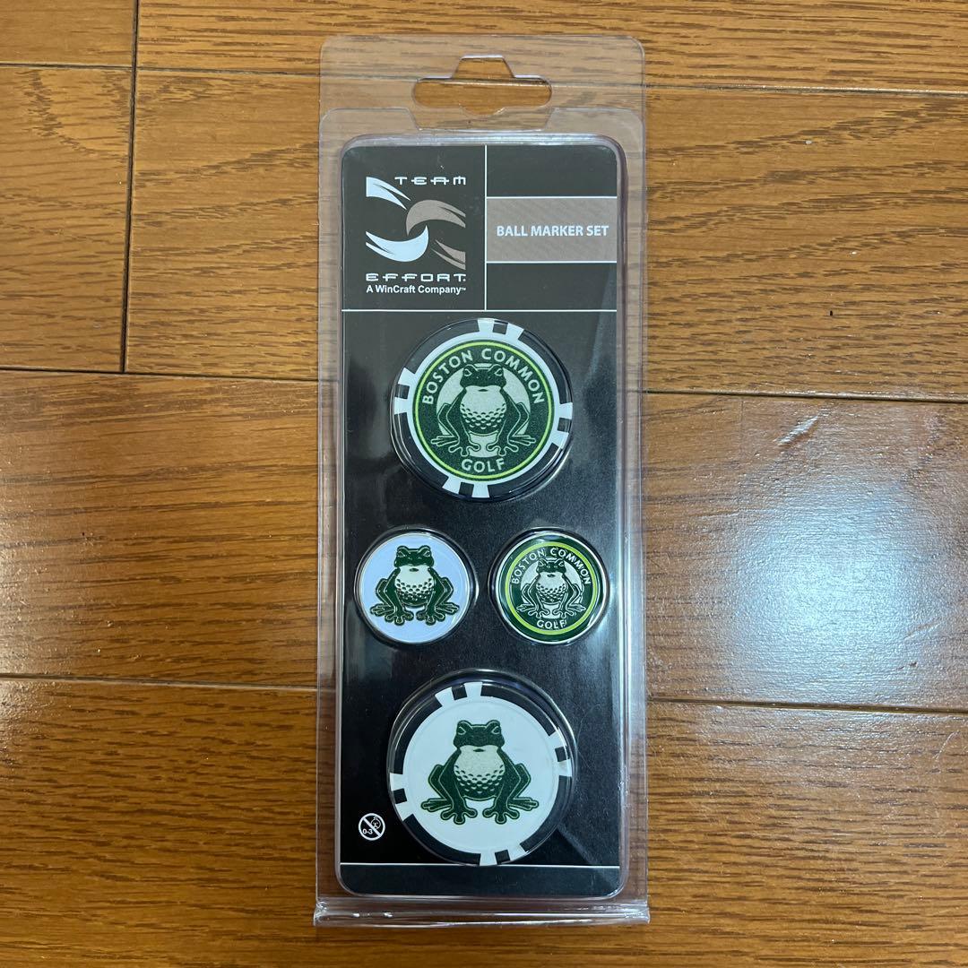 【TGL】ボストン・コモンゴルフ ボールマーカーセット 4個入り
