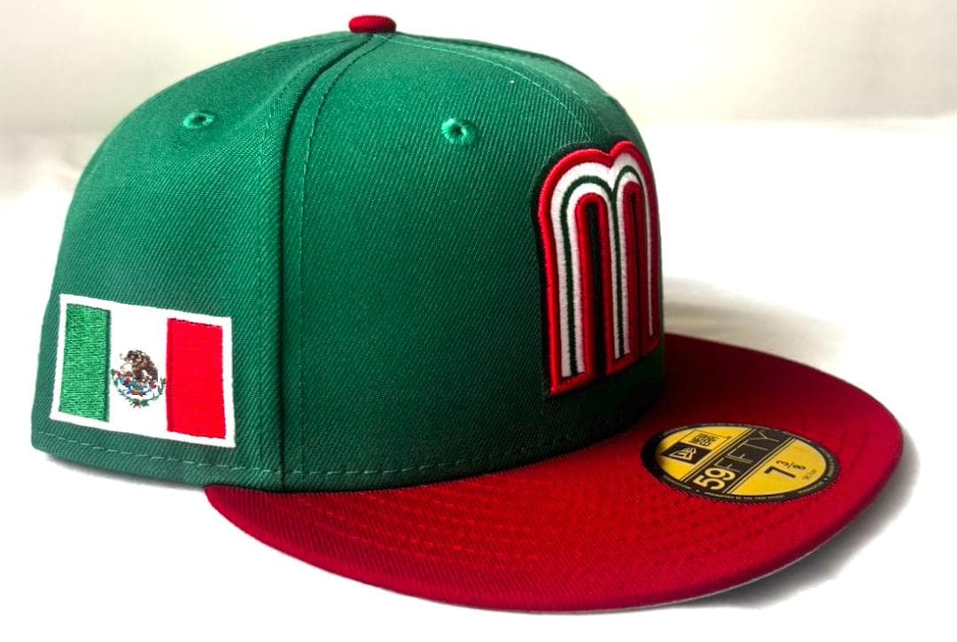 WBC 2026 メキシコ代表 公式キャップ グリーン/レッド 7 3/8