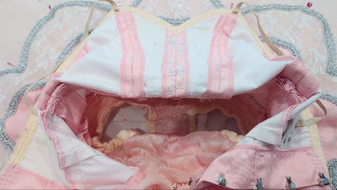 【ドルシネア、金平糖、オーロラ姫 チャコット・バレエ衣裳 袖飾り付き・美品 ５号