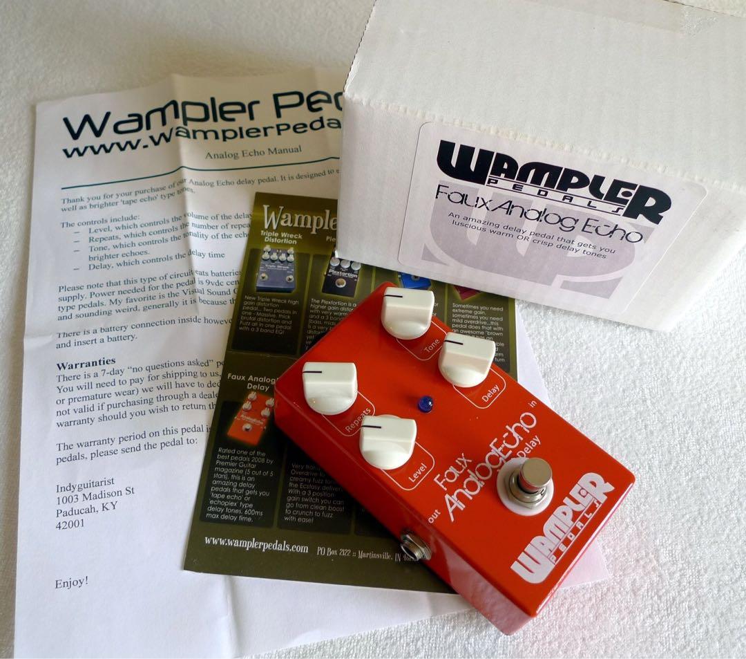 Wampler ワンプラー　Faux Analog Echo Delay