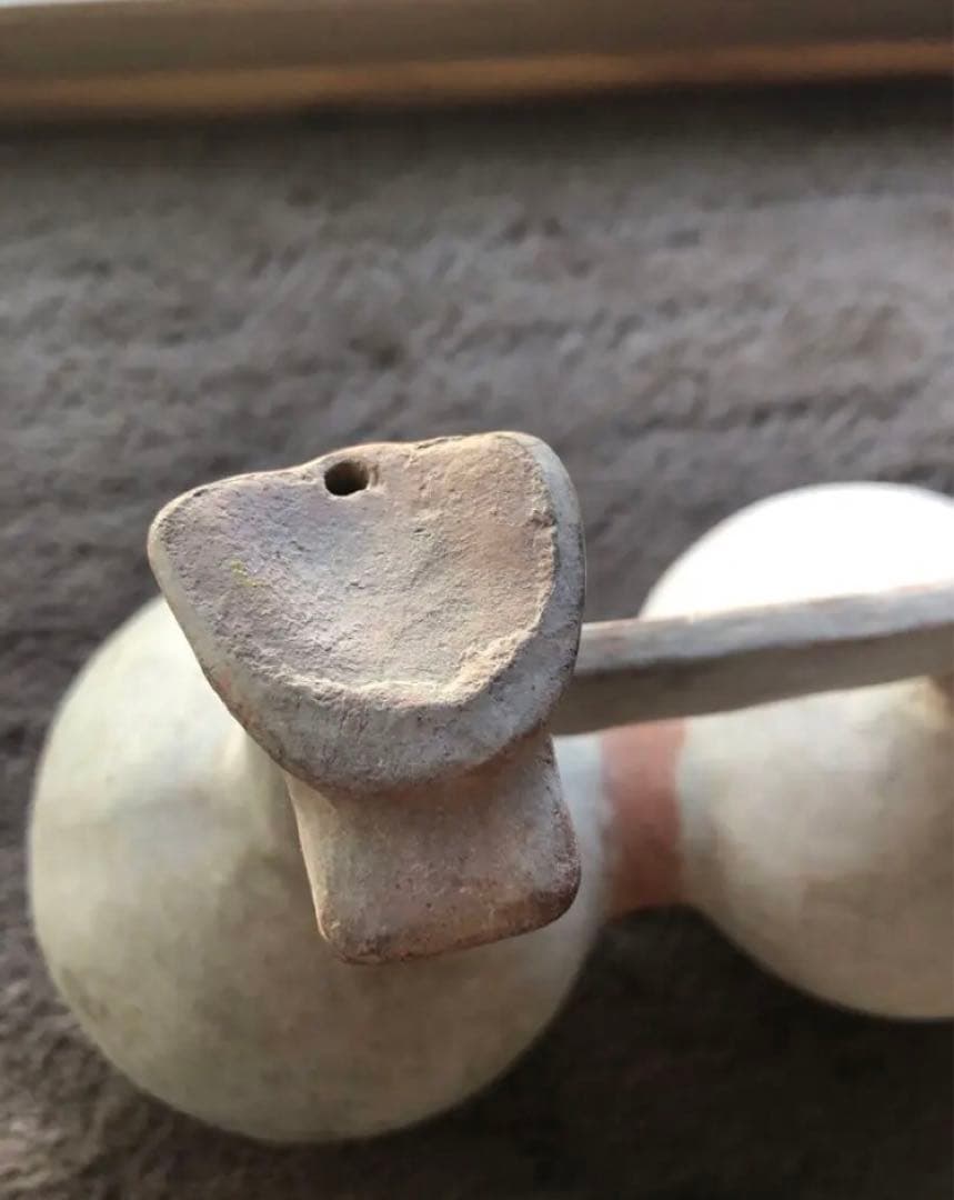 古代アンデス文明 注口双胴土器 ペルー