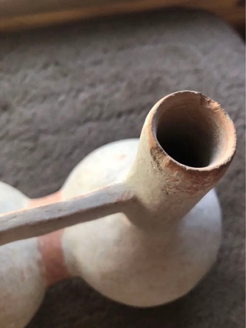 古代アンデス文明 注口双胴土器 ペルー