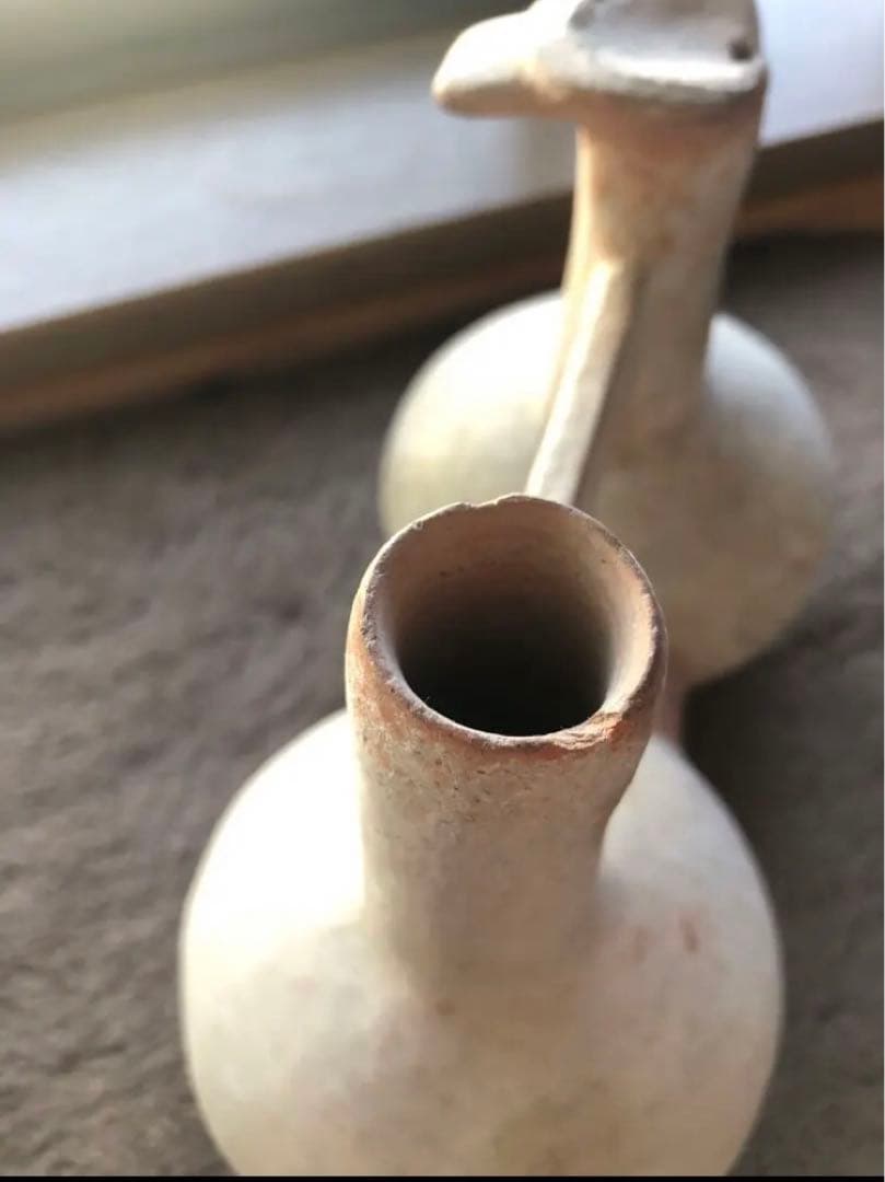 古代アンデス文明 注口双胴土器 ペルー