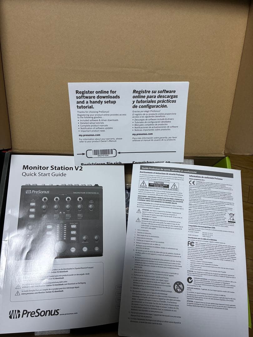 PRESONUS Monitor Station V2 動作未確認