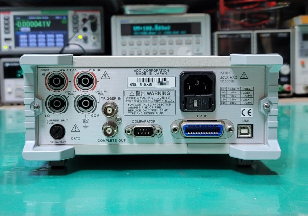 ADCMT 7461A 6.5桁 DIGITAL MULTIMETER 動作良好