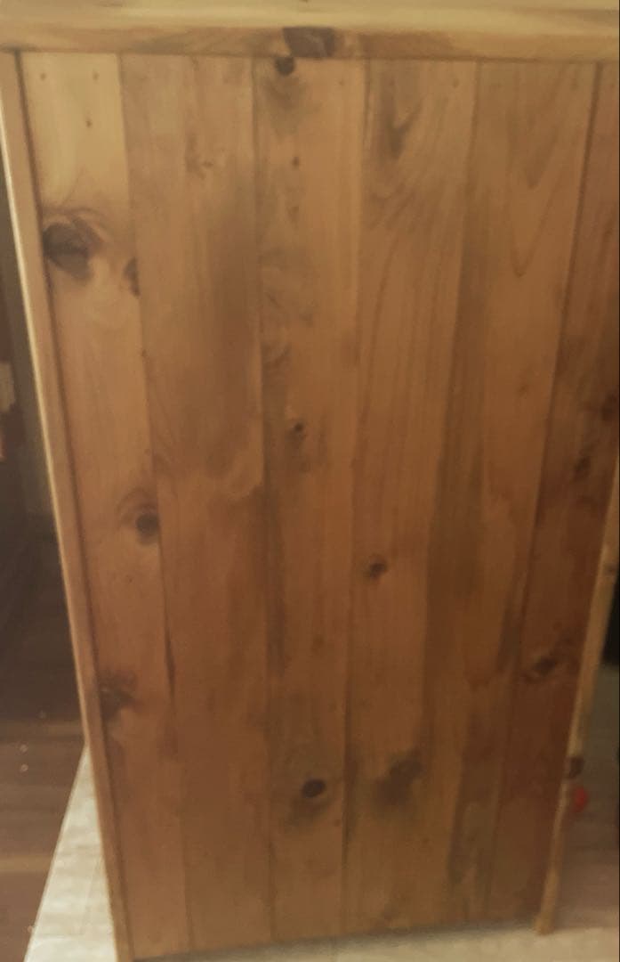 アメリカンカントリー　アンファン　コーハウス　棚　飾り棚