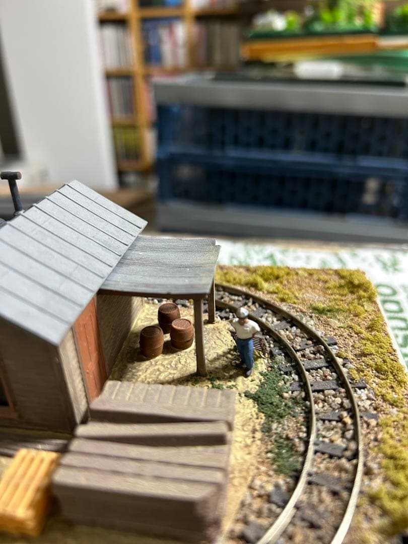Nゲージ 鉄道模型 極小ジオラマ・レイアウト