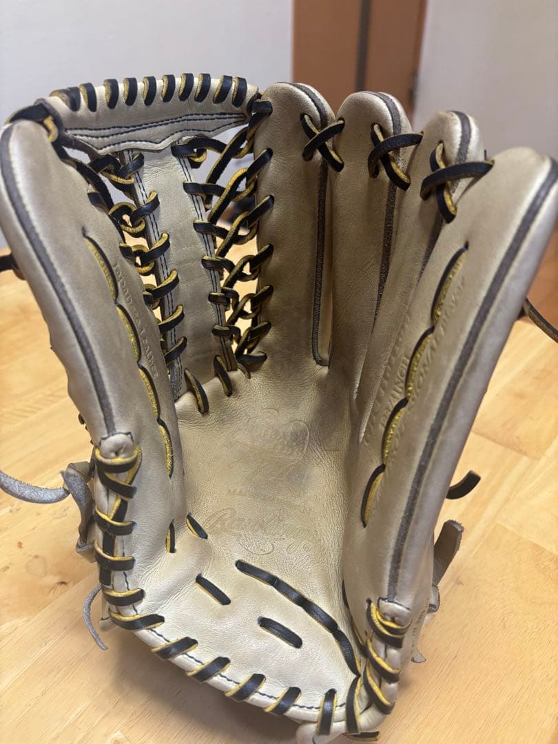 Rawlings HOHソフトボール使用　外野用硬式野球グローブ キャメル