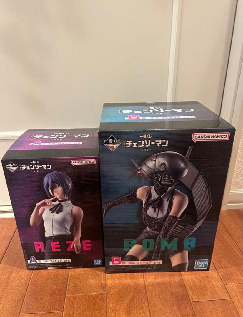 チェンソーマン 一番くじ A賞 レゼ B賞 ボム フィギュアセット