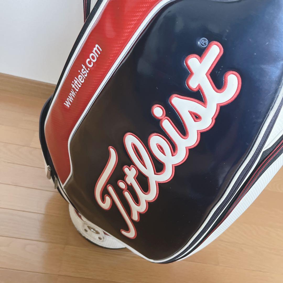 K154 Titleist タイトリスト トリコロールカラー キャディバッグ