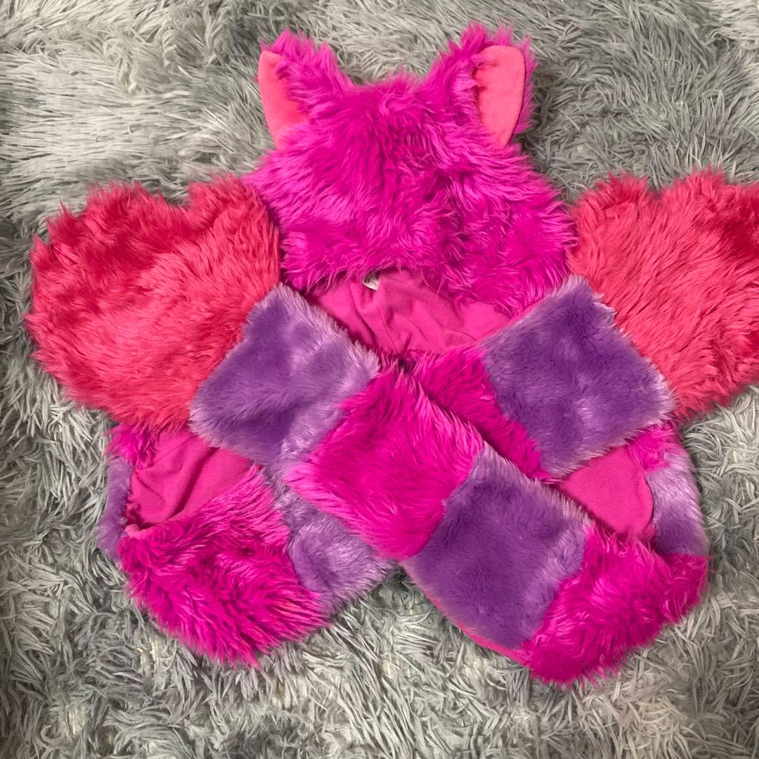 ディズニー 不思議の国のアリス チェシャ猫 マフラーキャップ