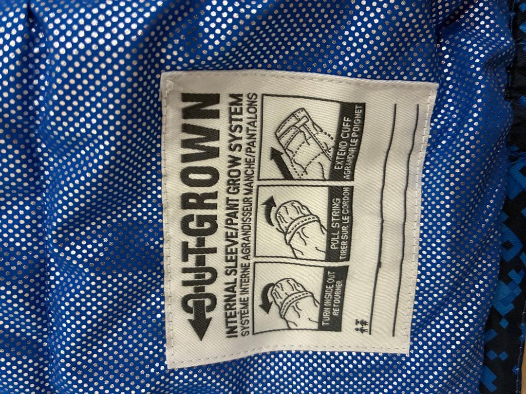 Colombia 3T 子ども用スキーウェアセット 青と黒