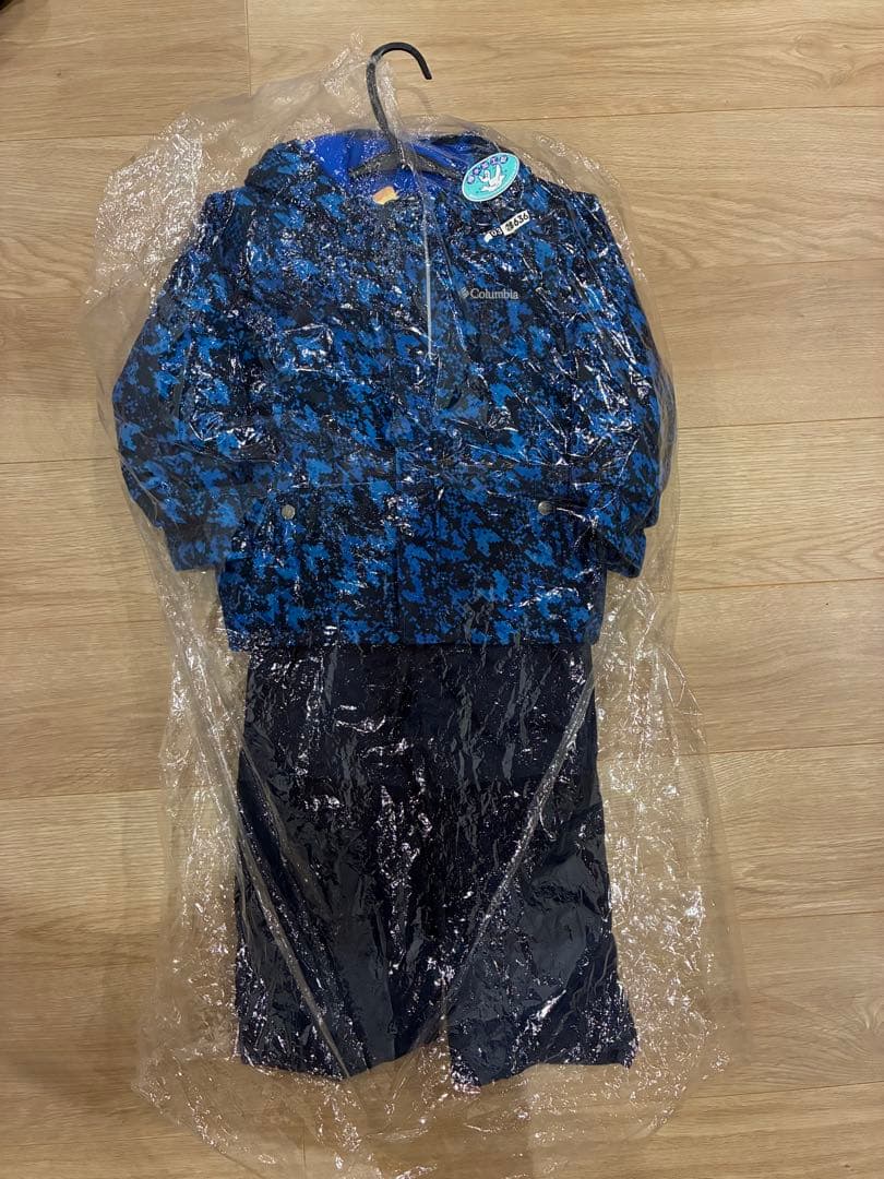 Colombia 3T 子ども用スキーウェアセット 青と黒