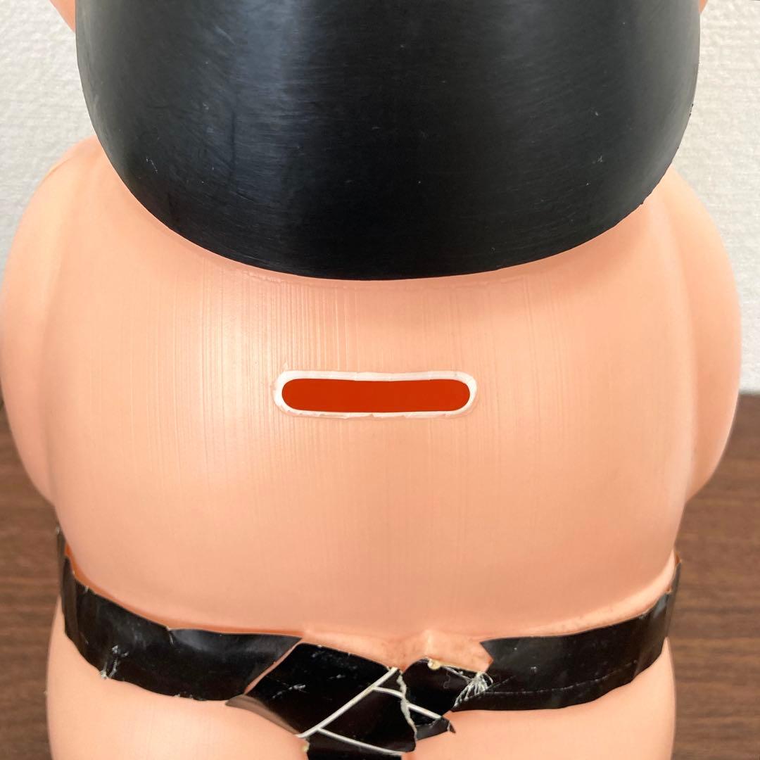 昭和レトロ お相撲さん 貯金箱 ホルダー ソフビ