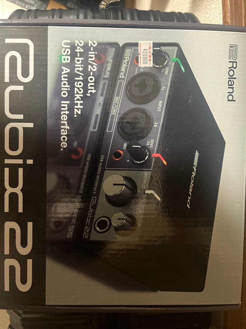 Roland Rubix22 USBオーディオインターフェイス