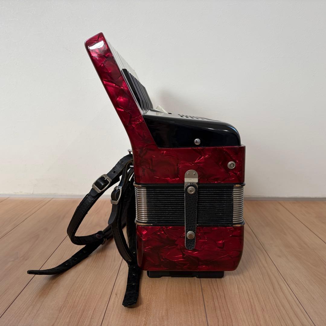 HOHNER AMICA Ⅲ 96 アコーディオン 96ベース ホーナー 赤
