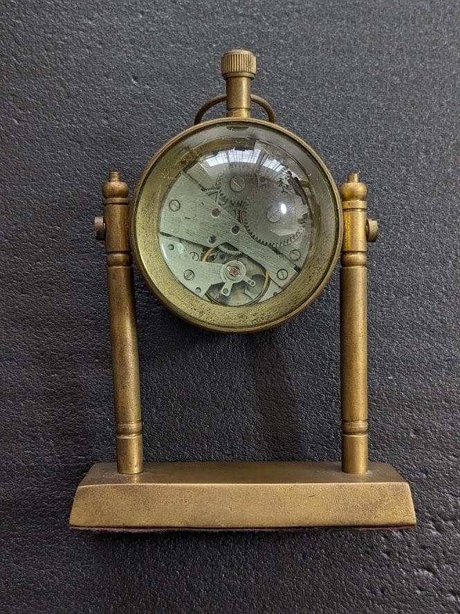 アンティーク 置き時計　イギリス・ロンドンのカムデンマーケットで購入