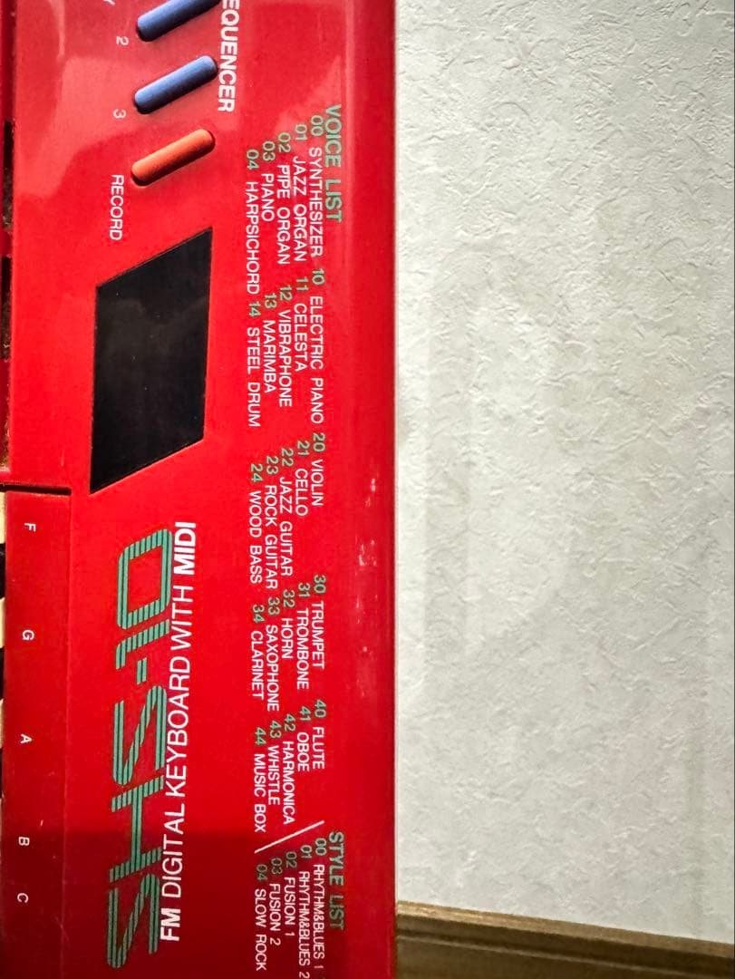 【本体のみ】YAMAHA SHS-10 キーボード