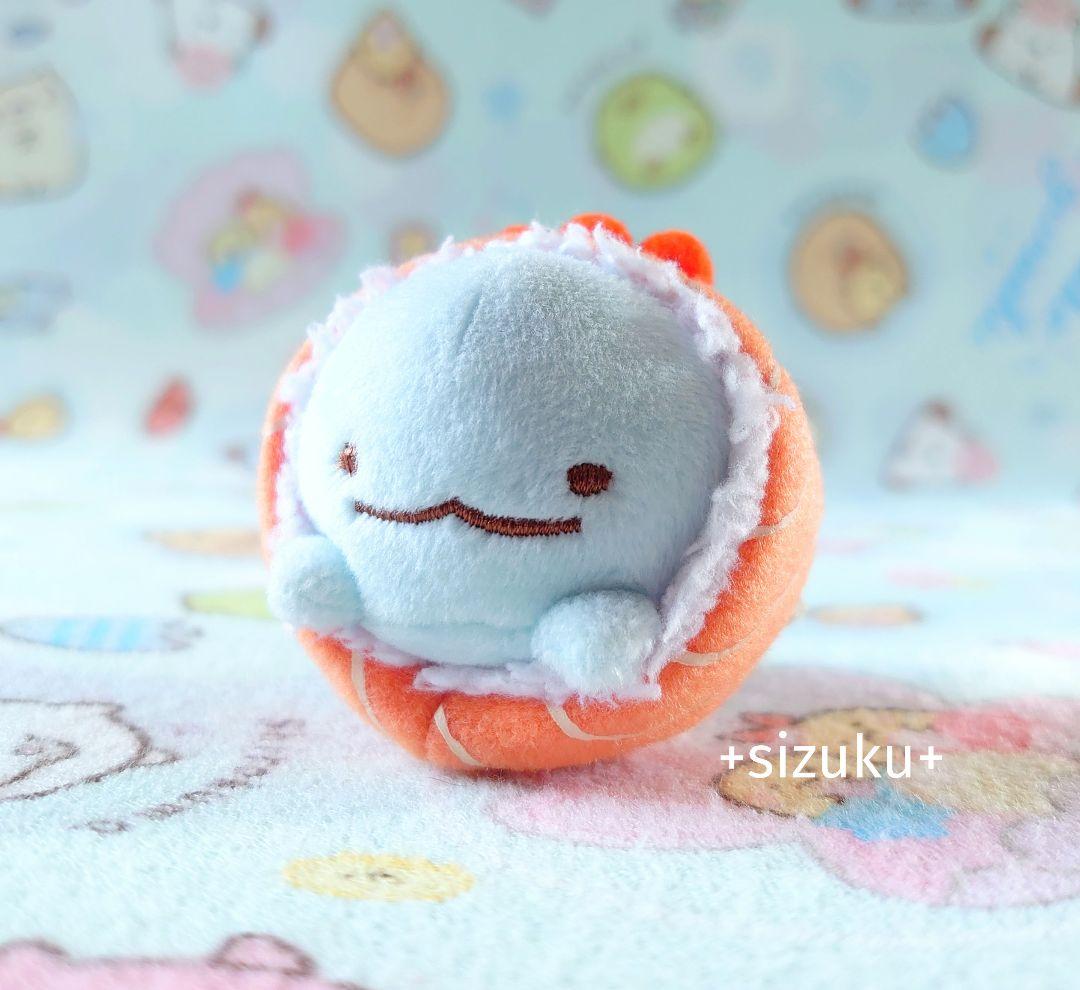 【初期・新品】すみっコぐらし とかげ サーモンロール てのりぬいぐるみ 限定品