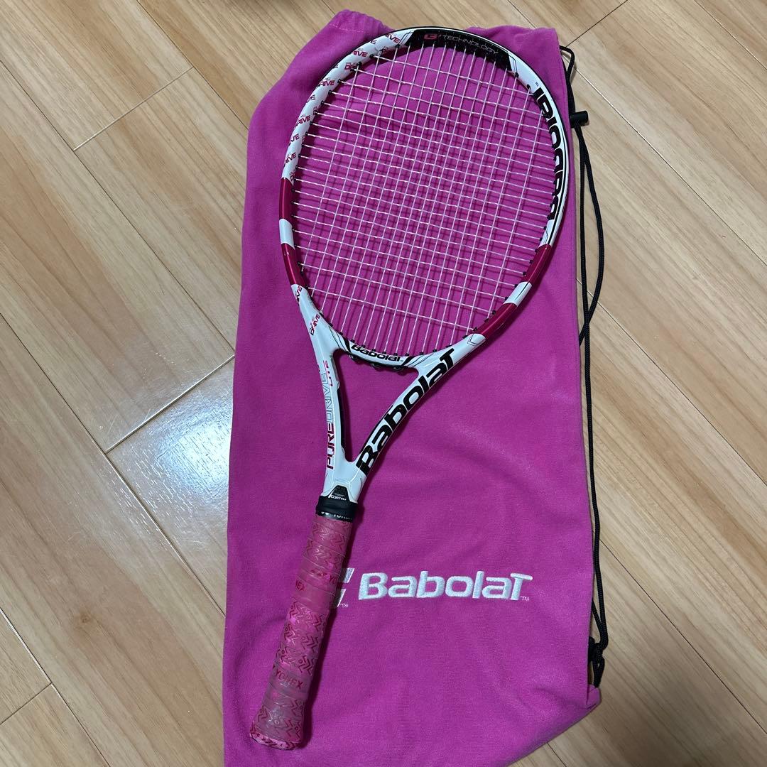 Babolat Pure Drive テニスラケット　カバー付き