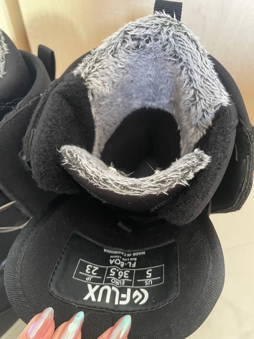 FLUX FL-BOA フラックス　スノーボードブーツ　ブラック　23cm